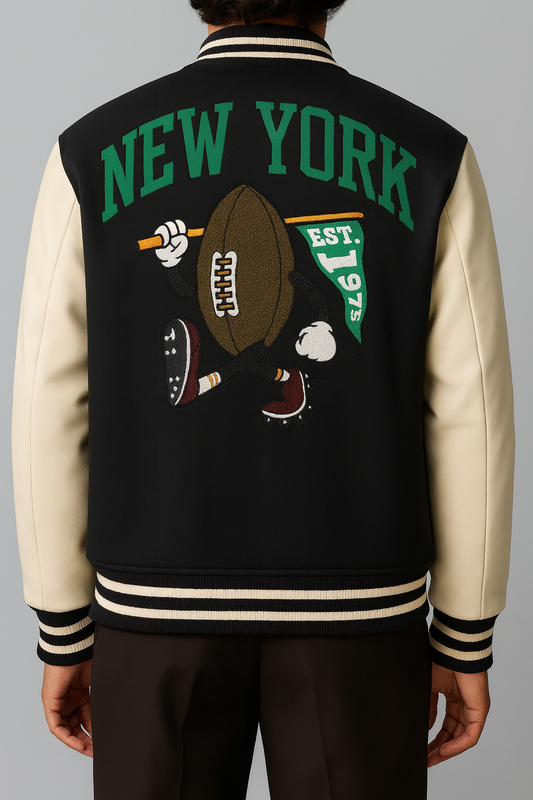 New York Varsity Embroidered Jacket – Premium Edition