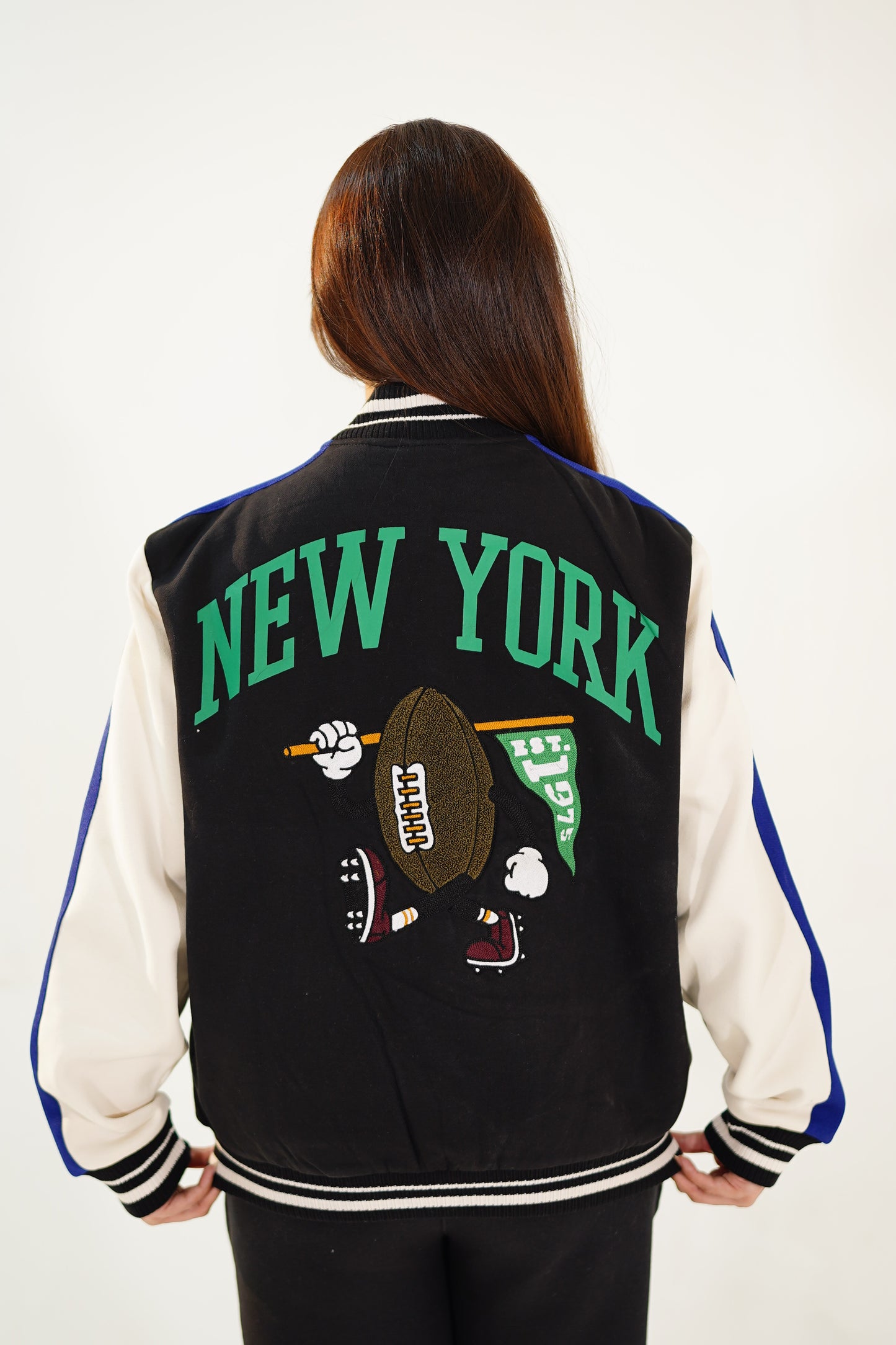 New York Varsity Embroidered Jacket – Premium Edition