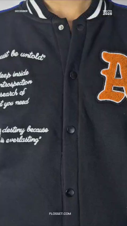 New York Varsity Embroidered Jacket – Premium Edition